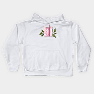 Pink Books Kids Hoodie